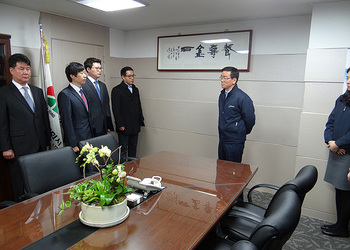 2014년도 진급자 사령장 수여식