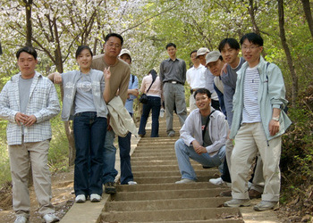 관리본부 산행(2004년)