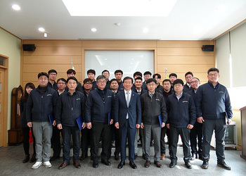 2018년 진급자 사령장 수여식